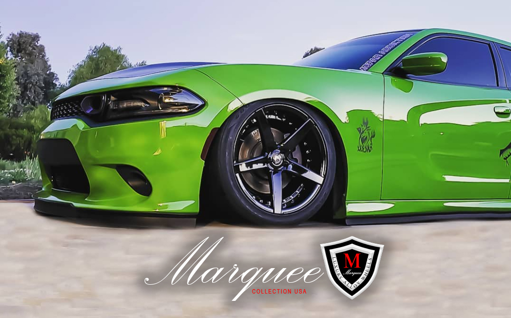 M3226 Gloss Black in Green Dodge Charger