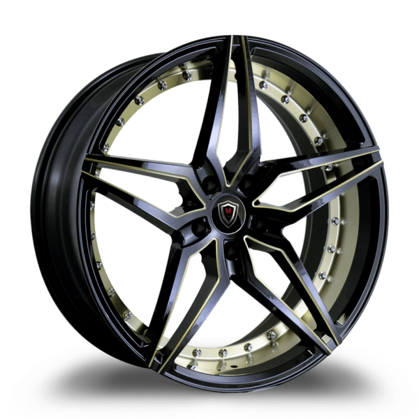 M3259 GLOSS BLACK TITANIUM MILLED/INNER TITANIUM