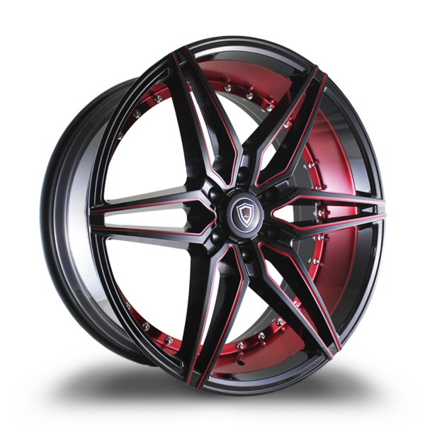 M3259B G.BLACK RED MILLED/RED INNER
