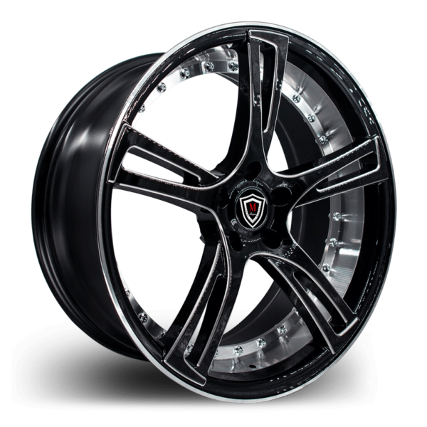 M3247 G. BLACK MILLED/INNER MACHINED