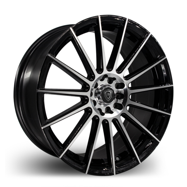 W3193 GLOSS BLACK MACHINED