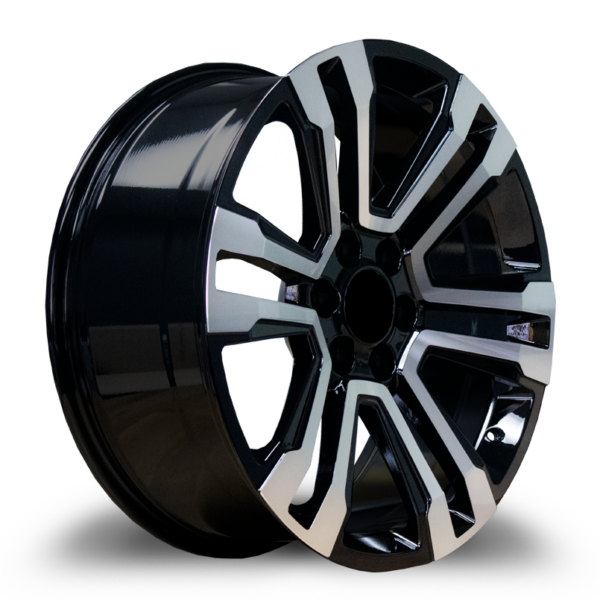 668 GLOSS BLACK MACHINED