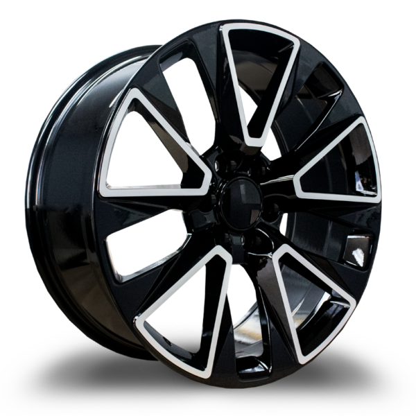 669 GLOSS BLACK MACHINED