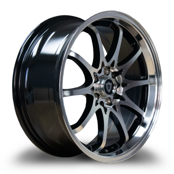 G1018 GLOSS BLACK MACHINED