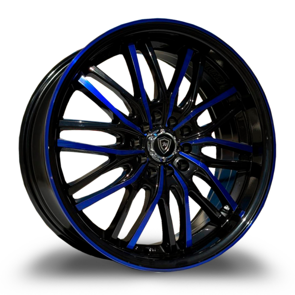 W3108 GLOSS BLACK BLUE FACE