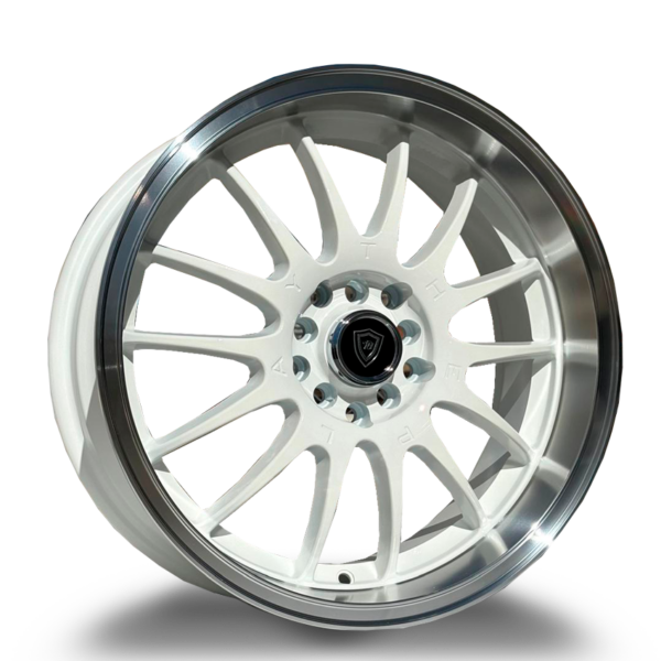 W824 GLOSS WHITE MACHINED LIP