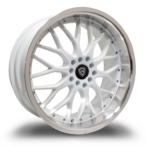 W503 Gloss White Machined lip