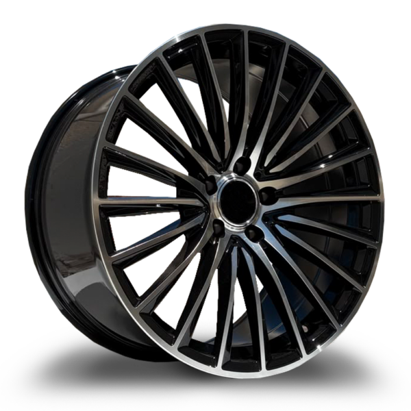 R9368 GLOSS BLACK MACHINED